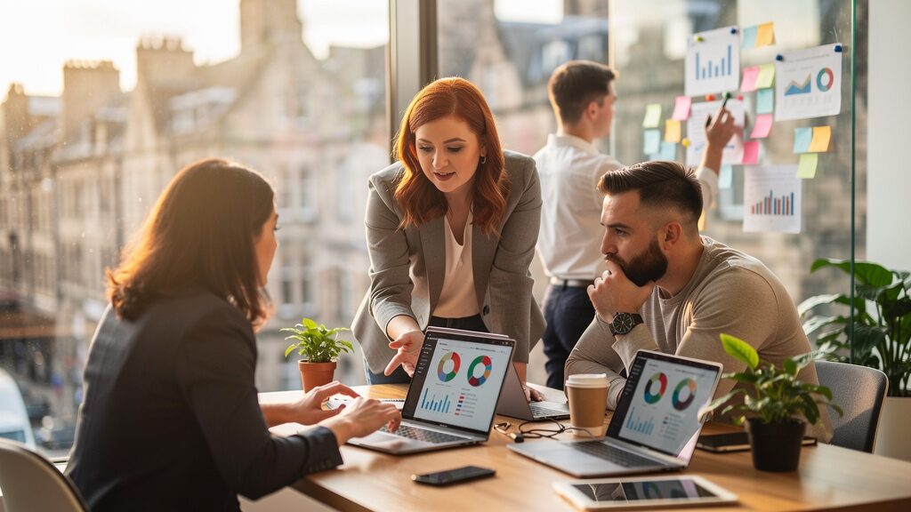 Digital marketing agency strategy and growth planning in Scotland